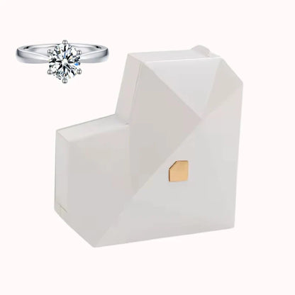 Heart Promise Ring With Flip Box